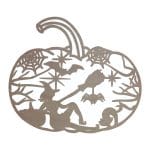 Decoratiune de Halloween, Lemn, 30x34 cm, DH021