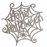 Decoratiune de Halloween, Lemn, 30x28 cm, DH024