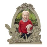 Rama Foto De Paste Lemn 16x18cm Rfp003