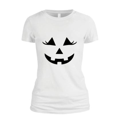 Tricou De Halloween, Model THC16, Alb