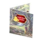 Invitatie botez, Alba ca zapada, 16x15 cm, Carton, Model IC27