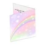 Invitatie botez, Unicorn 16x15 cm, Carton, Model IC37 - imagine 3