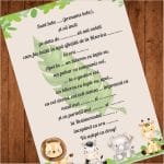 Invitatie botez, Model IC31 , Safari, Format A5 - imagine 2
