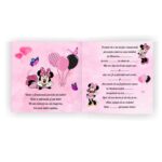 Invitatie botez, Minnie Mouse, 16x15 cm, Carton, Model IC23 - imagine 2