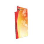 Meniu de masa, Botez, Model MB23, Alba ca zapada, Carton - imagine 3