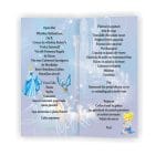 Meniu de masa, Botez, Model MB14, Cenusareasa, Carton - imagine 2