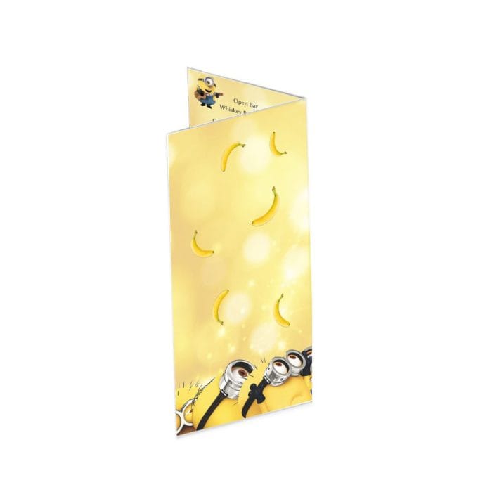 Meniu de masa, Botez, Model MB18, Minioni, Carton - imagine 3