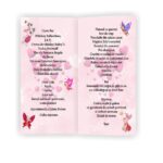 Meniu de masa, Botez, Model MB13, Porcusorul Piglet, Carton - imagine 2