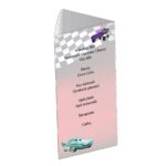 Meniu de masa, Botez, Model MB21, Cars, Carton - imagine 2