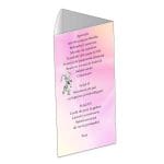 Meniu de masa, Botez, Model MB35, Masha si Ursul, Carton - imagine 3