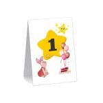 Numar de masa, Botez, Porcusorul Piglet, Model NRB31, Carton