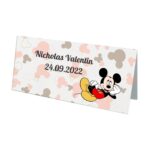 Plic bani Botez, Mickey Mouse, Model PB25, Carton, Alb - imagine 2