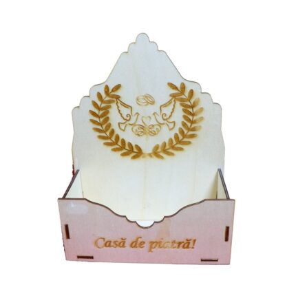 Cutie Gravata Aranjamente Casa De Piatra Lemn U014