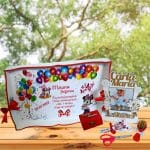 Set Mot Personalizat, Minnie Mouse, 6 Piese, Lemn, 30x20cm, SMD002 - imagine 6