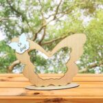 Suport Glob Floral Blank, Fluture, 33x25cm, SPG004 - imagine 2