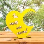 Suport Glob Floral Blank, Inima, Galben, SPG024 - imagine 4