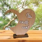 Suport Glob Floral Blank, Inima, SPG028 - imagine 2