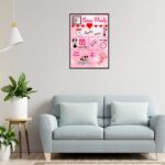 Tablou Personalizat, Date Nastere, Minnie Mouse, A3, 40x30 cm, TBS003 - imagine 3