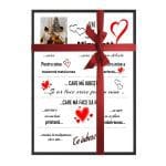 Tablou Personalizat, O Sotie Minunata, A3, 40x30 cm, TBS007 - imagine 2