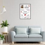 Tablou Personalizat, O Sotie Minunata, A3, 40x30 cm, TBS007 - imagine 3