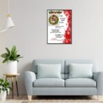 Tablou Personalizat pentru Fini, Craciun, A3, 40x30 cm, TBS008 - imagine 3