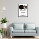 Tablou Personalizat Cuplu, A3, 40x30 cm, TBS014 - imagine 3