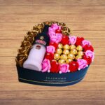 Aranjament Floral Decor Angelli Ferrero Trandafiri Sapun 33 Cm Af016 4