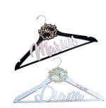 Set Umerase Personalizate, Nunta, Alb Negru, UN0017