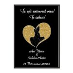 Tablou Personalizat Romantic Te Iubesc A3 40 30 Cm Tbs012