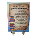 Decoratiune Cadou, Personalizata, Diriginta, Lemn, 20x15cm, DCPS010