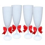 Set 4 Pahare Personalizate, Nunta, Miri, Nasi, Alb, PHRP005 - imagine 5