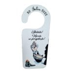Placuta Usa Mire, Nunta, Personalizata, 15x6cm, PUSHH008 - imagine 5
