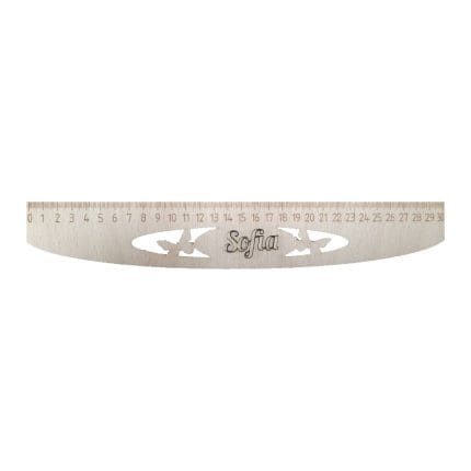 Rigla, Personalizata, Lemn, 30cm, RGL002