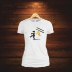 Tricou mireasă personalizat, Bumbac, Alb, TMD004 - imagine 3