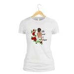 Tricou mireasă personalizat, Bumbac, Alb, TMD005 - imagine 2