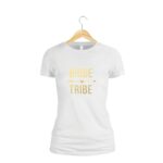 Tricou domnisoara de onoare personalizat, Bumbac, Alb, TMD009.1 - imagine 2