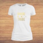 Tricou domnisoara de onoare personalizat, Bumbac, Alb, TMD009.1 - imagine 4