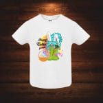 Tricou Paste copil, Alb, TP12 - imagine 5
