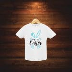Tricou baiat, Primul Paste, Bumbac, Alb, TP15 - imagine 3