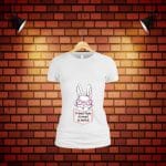Tricou Pentru Paste, Viitoare mamica, Gravida, Bumbac, Alb, TP17 - imagine 5