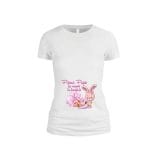 Tricou Pentru Paste, Viitoare mamica, Gravida, Bumbac, Alb, TP18
