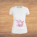 Tricou Paste viitoare mamica, Alb, TP18 - imagine 3