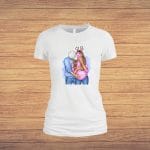 Tricou Paste viitoare mamica, Alb, TP19 - imagine 3