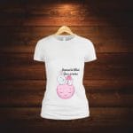 Tricou Paste viitoare mamica, Alb, TP20 - imagine 5