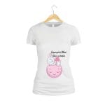 Tricou Paste viitoare mamica, Alb, TP20 - imagine 2