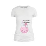 Tricou Pentru Paste, Viitoare mamica, Gravida, Bumbac, Alb, TP20