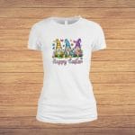 Tricou Pentru Paste, Dama, Bumbac, Alb, TP25 - imagine 4