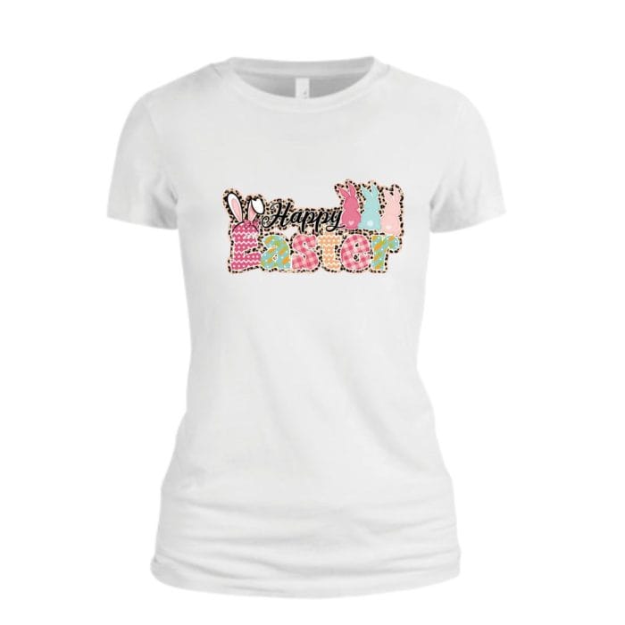 Tricou Pentru Paste, Dama, Bumbac, Alb, TP27 - imagine 1