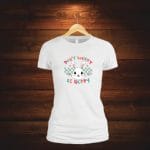 Tricou Pentru Paste, Dama, Bumbac, Alb, TP29 - imagine 3