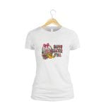 Tricou Pentru Paste, Dama, Bumbac, Alb, TP31 - imagine 2